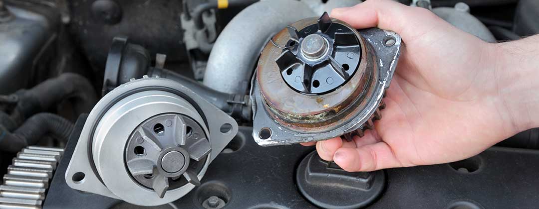 Automotive water pump repair