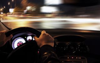 driving safe at night